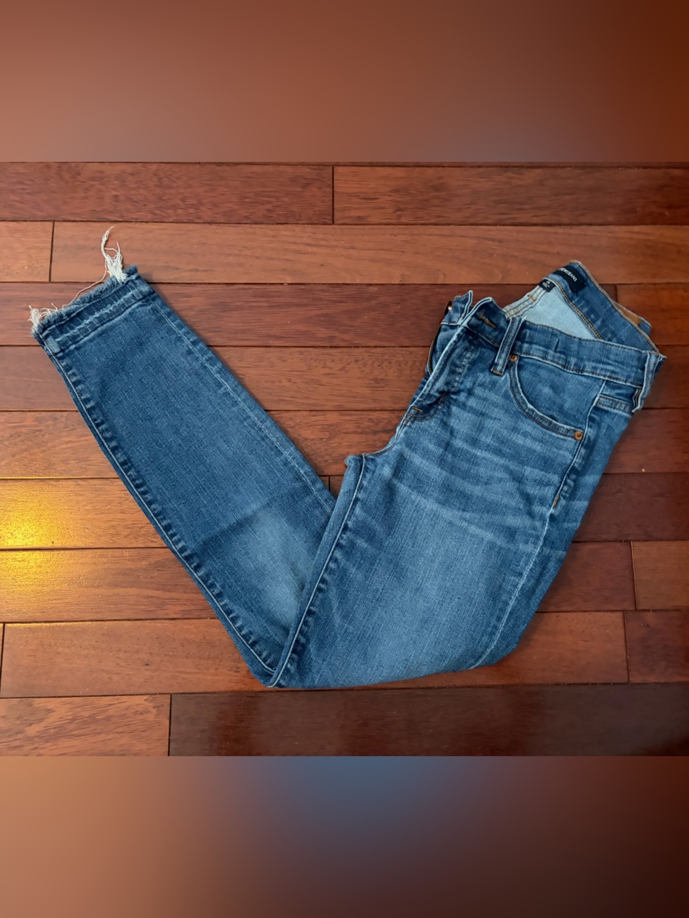 J. Crew toothpick ankle jeans